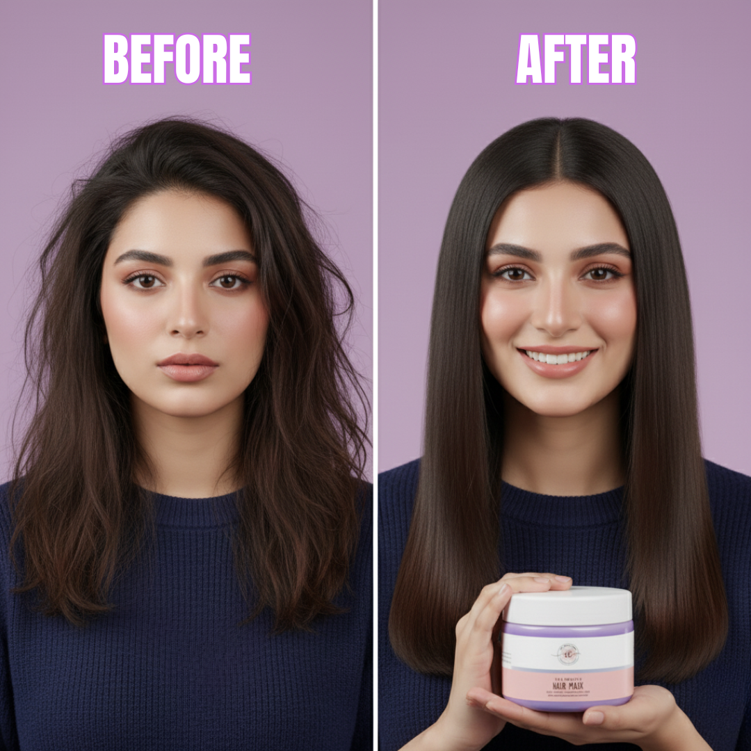 Shea Butter Keratin Repair Hair Mask