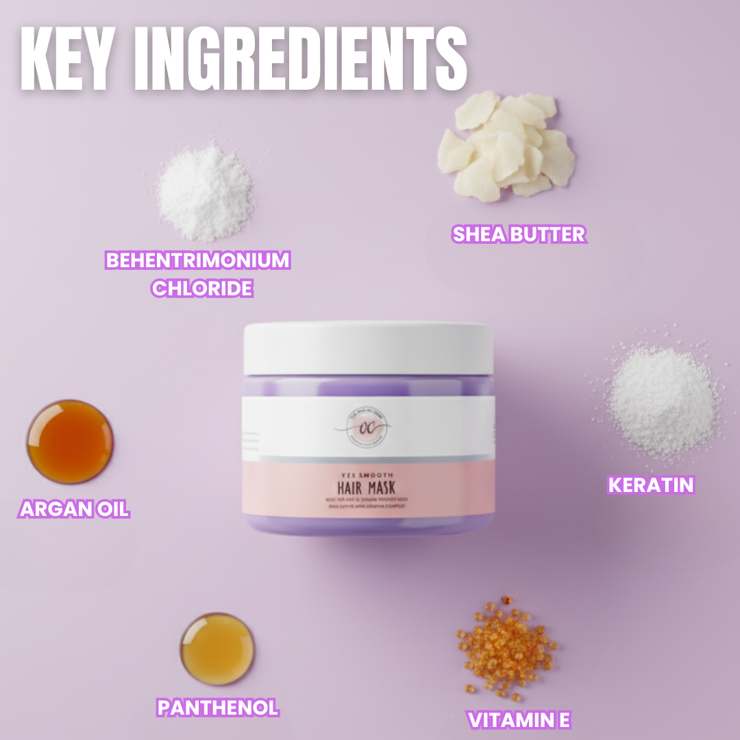 Shea Butter Keratin Repair Hair Mask
