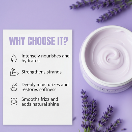 Shea Butter Keratin Repair Hair Mask